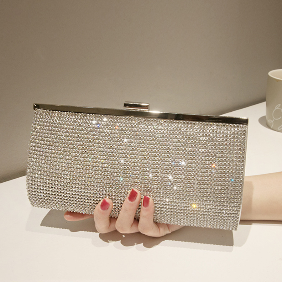Women'S Accessories Purse - Bolsa de noite feminina com corrente,