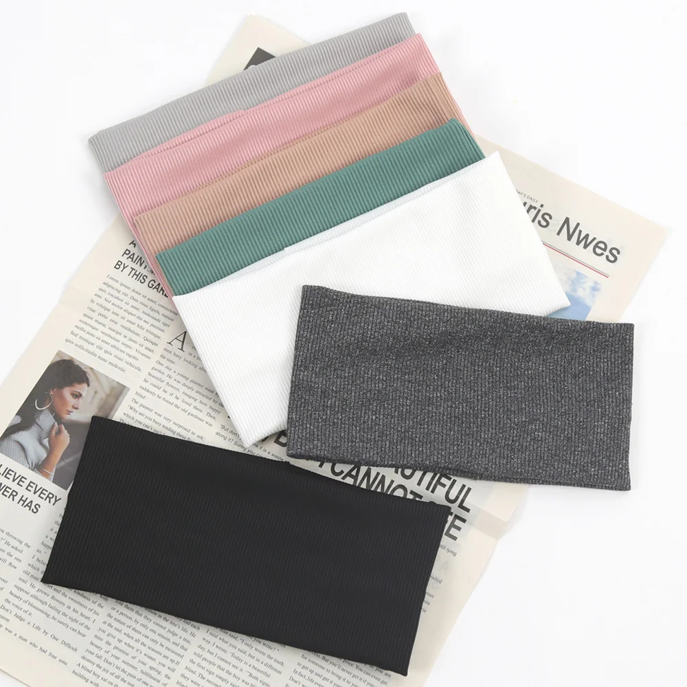 Women'S Yoga Accessories - Faixa elástica de tricô monocromática para