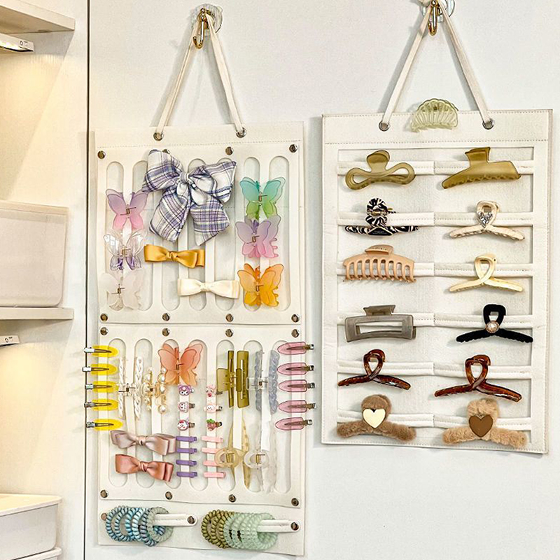 Women Accessories List - Pendurado garras de cabelo clipe organizador