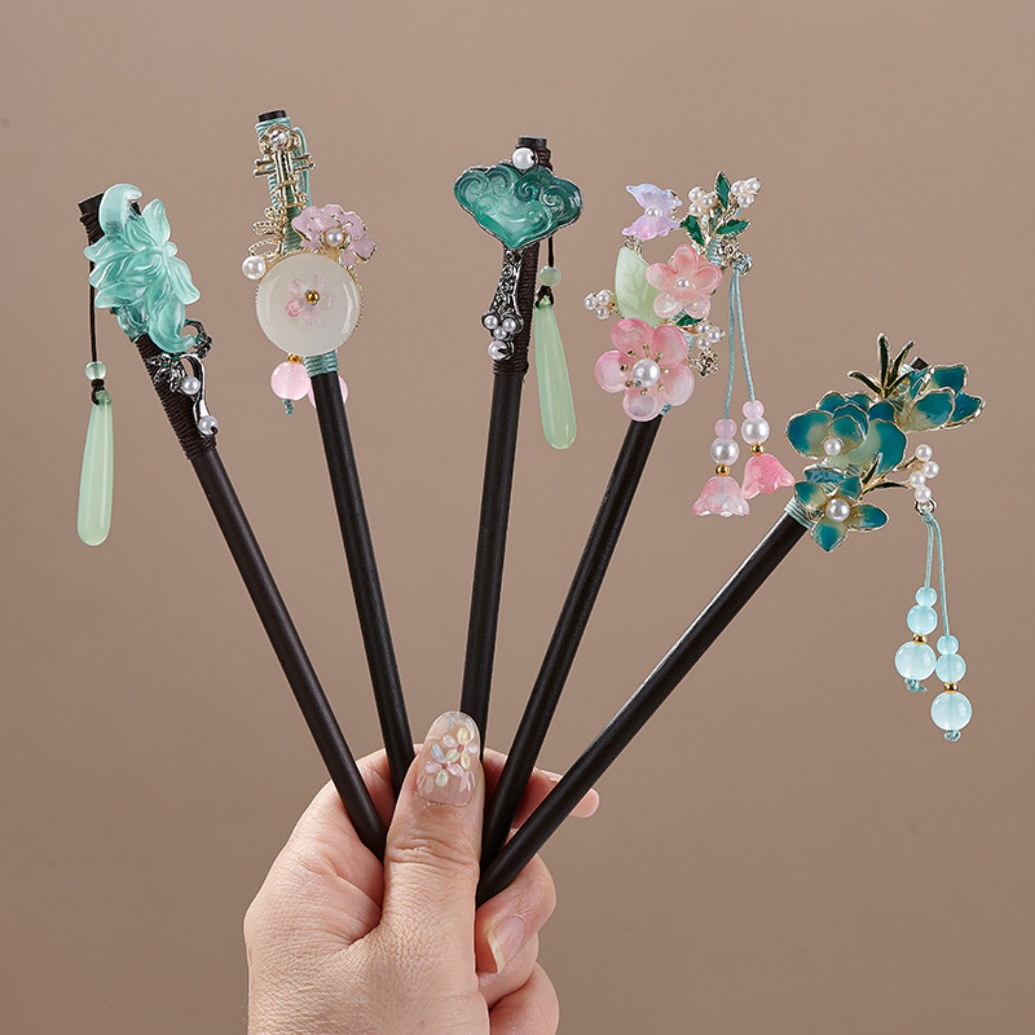Women'S Accessories H&M - Grampo de Cabelo Vintage Floral para