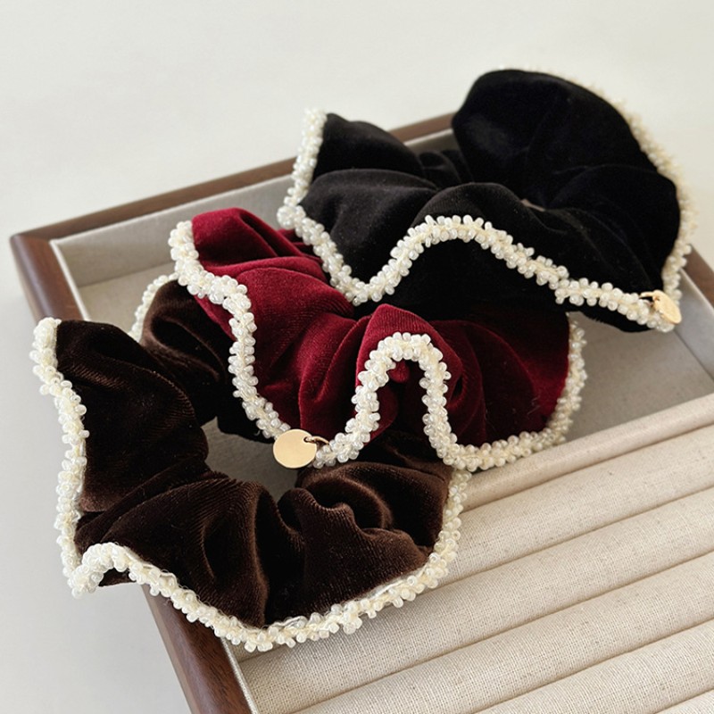 Women'S Accessories Flannels - Charme feminino vermelho escuro veludo flanela