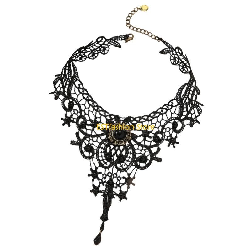 Women'S Vampire Accessories - Y5gc gargantilha renda gótica gargantilha pescoço