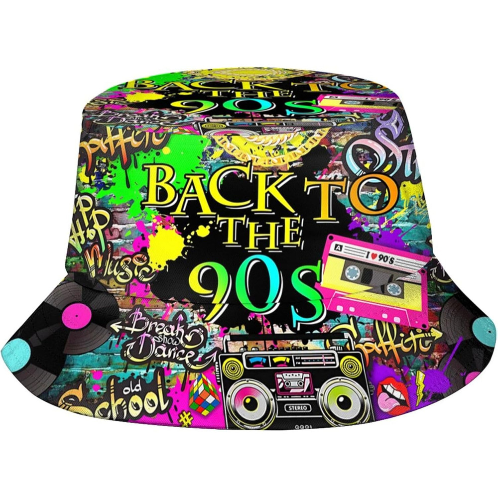 Women'S Accessories In The 90S - Chapéu de Pescador Retrô Fashion Anos