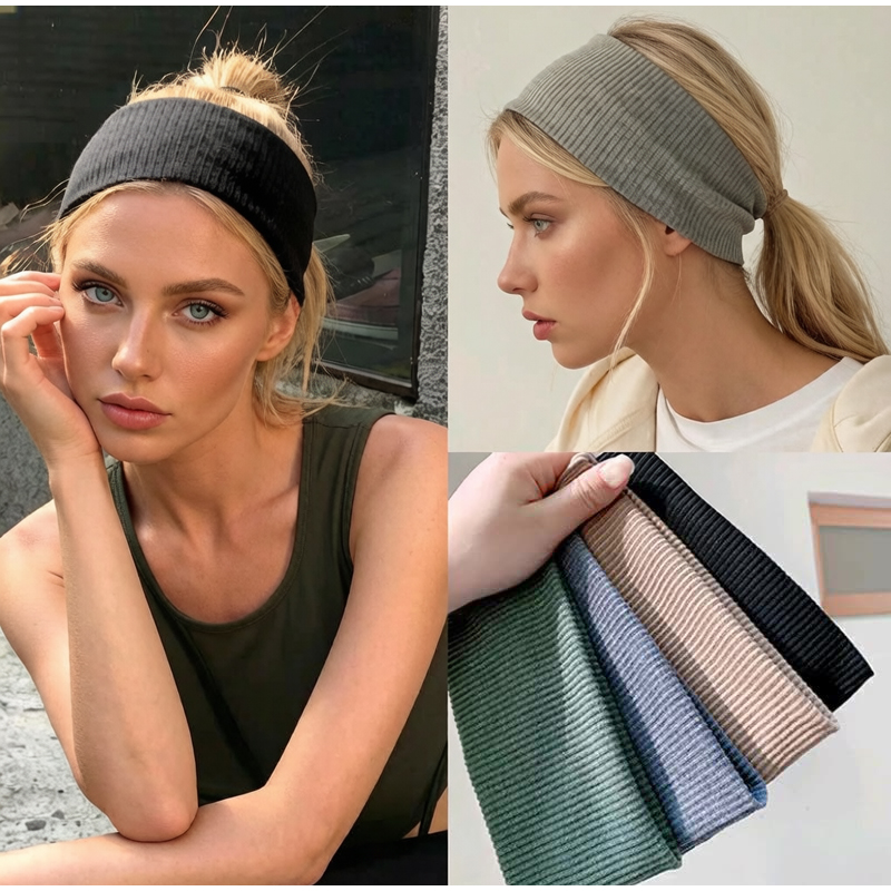 Women'S Yoga Accessories - Conjunto de 4/5/7 Elásticos de Cabelo