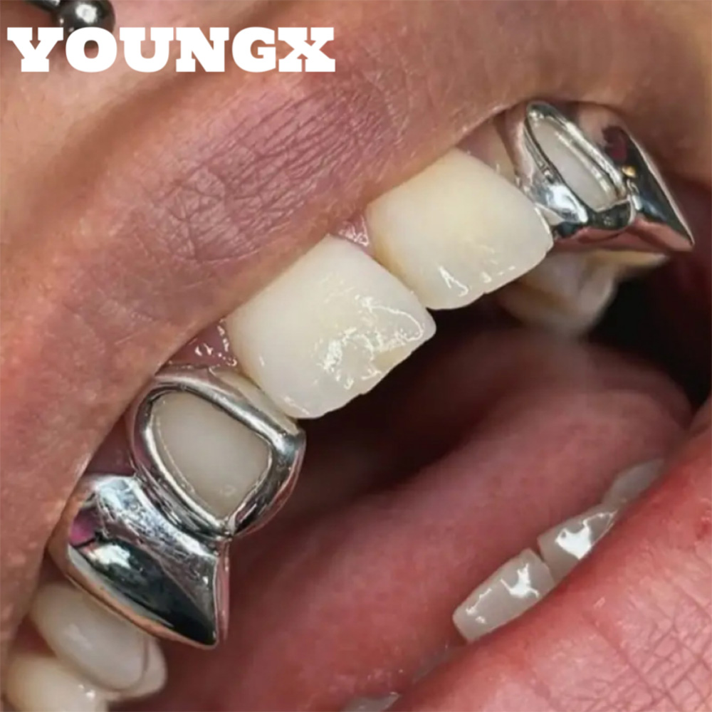Women'S Vampire Accessories - Youngx hip hop duplo oco brilhante