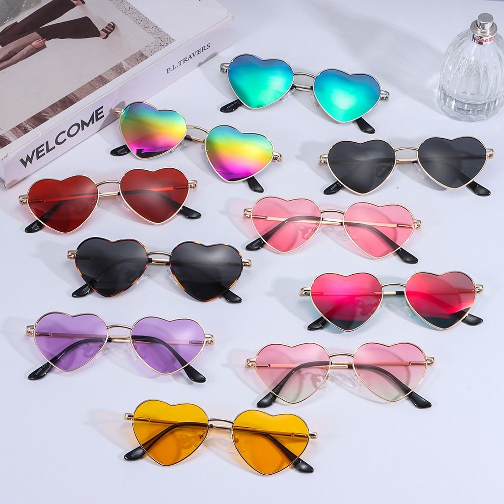 Women'S Accessories In The 90S - Óculos em forma de coração, Sun