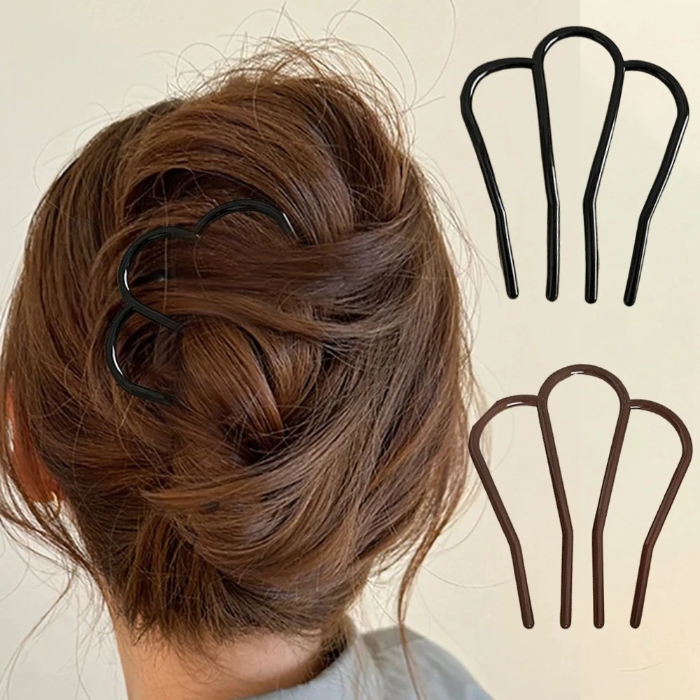 Women'S Accessories H&M - Elegantes Grampos de Cabelo em Acrílico