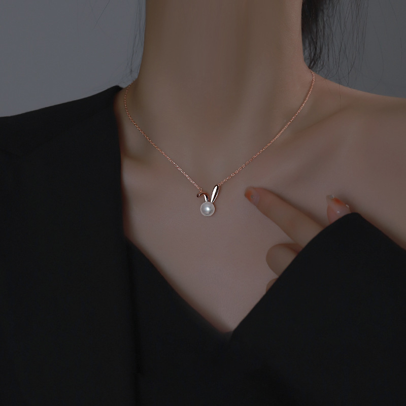 Colar de pingente de pérola de - Women Accessories Meaning avaliação e preço