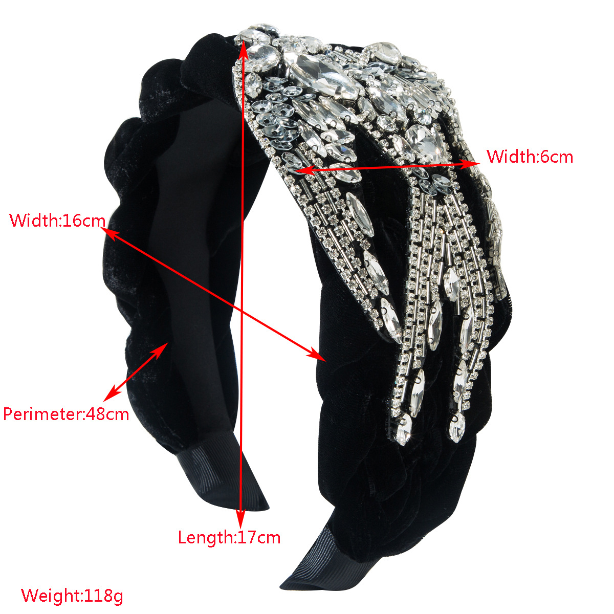 Tiara coreana de flanela premi - Women'S Accessories Flannels avaliação e preço