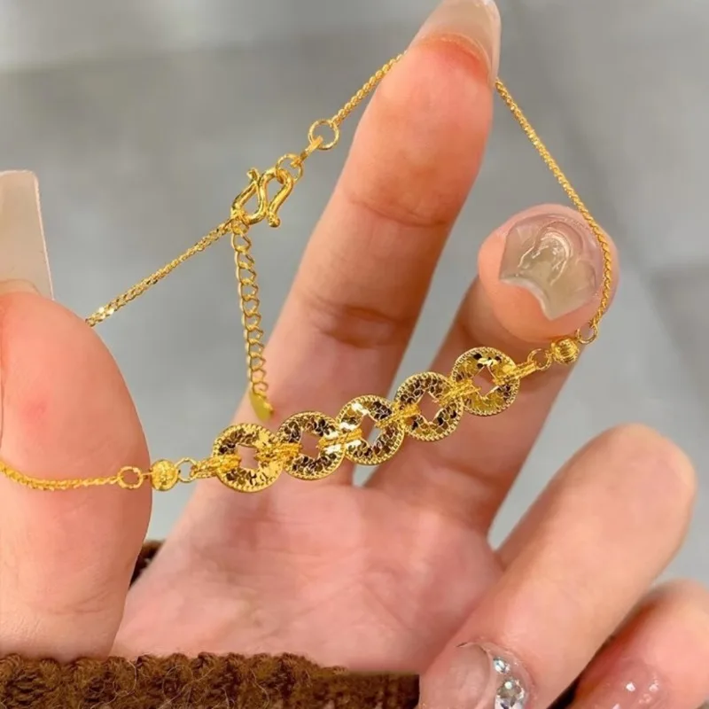 Novo Colar e Pulseira de Moeda - Women Accessories Meaning avaliação e preço