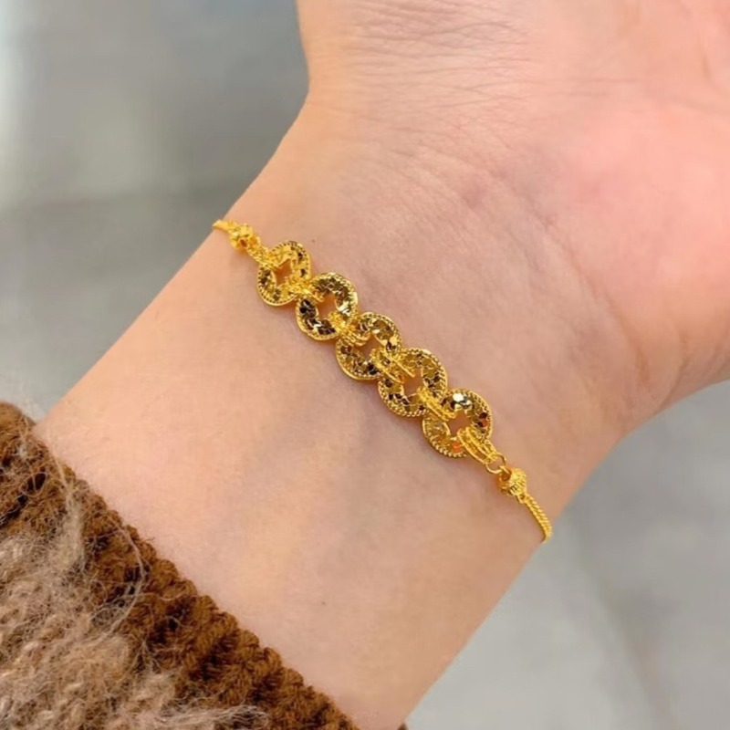 Novo Colar e Pulseira de Moeda - Women Accessories Meaning avaliação e preço