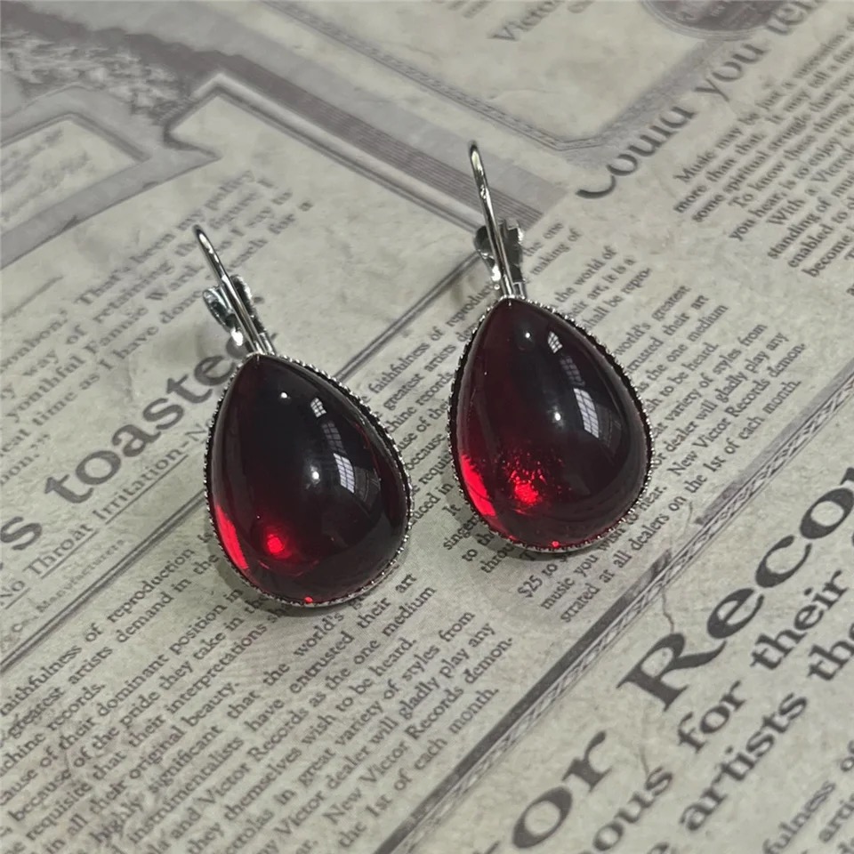 Gothic Vampire Blood Red Earri - Women'S Vampire Accessories avaliação e preço