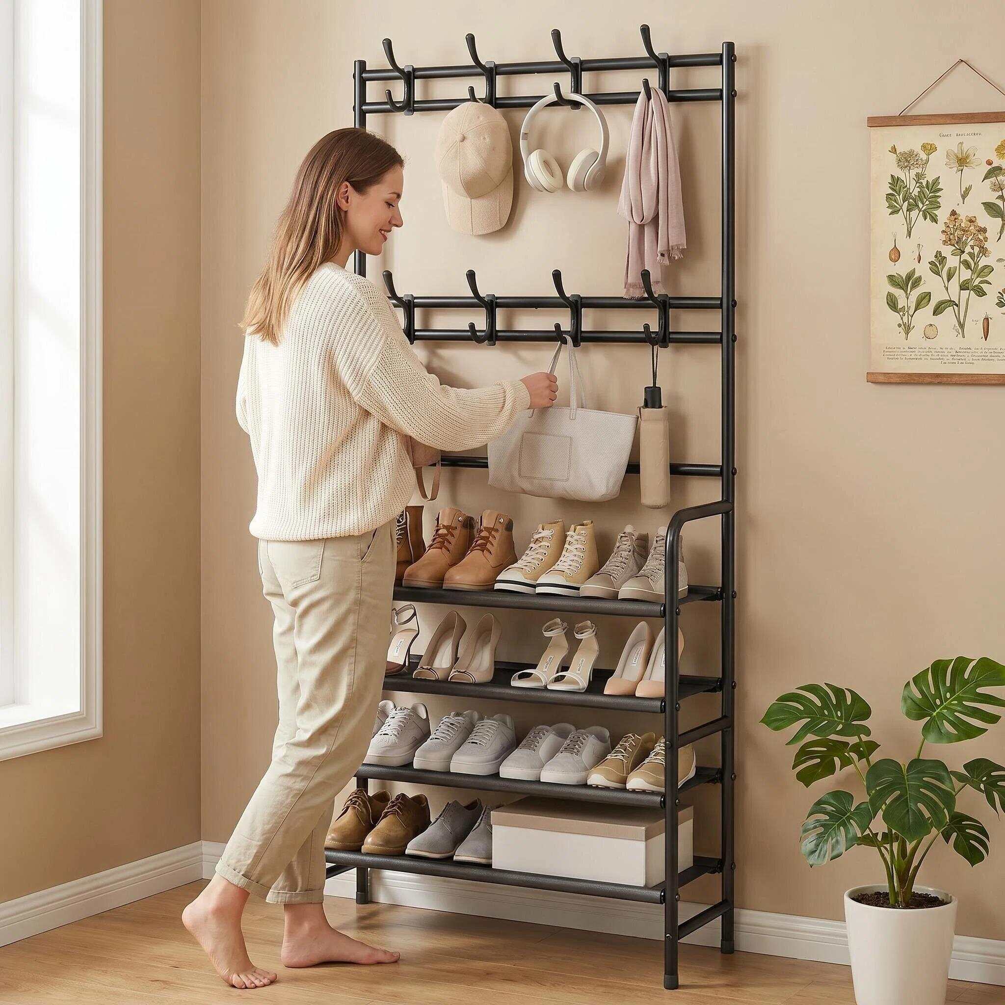 Organizador de Sapatos Metálic - Women'S Accessories Rack Room Shoes avaliação e preço