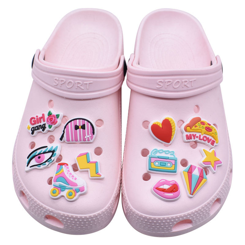 Vendas quentes 1 pçs bonito ma - Women'S Accessories Crocs avaliação e preço