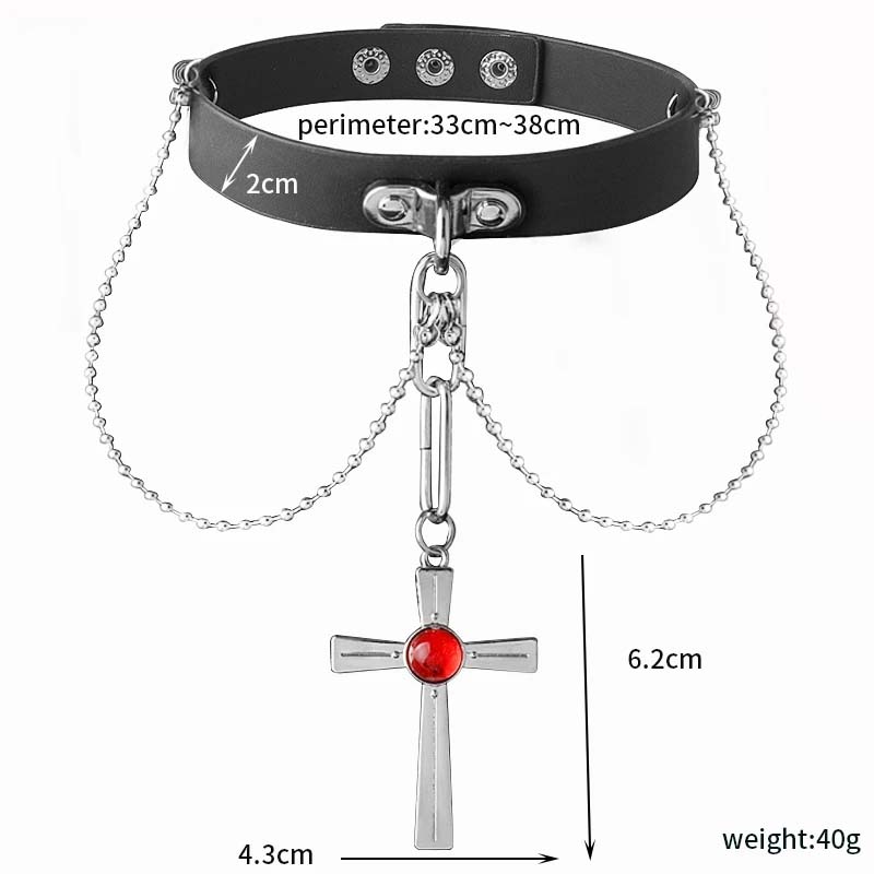 Anime rosario e vampiro colar  - Women'S Vampire Accessories avaliação e preço