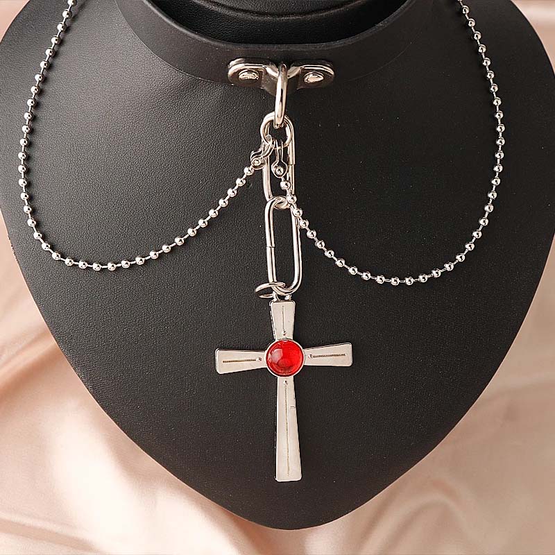 Anime rosario e vampiro colar  - Women'S Vampire Accessories avaliação e preço