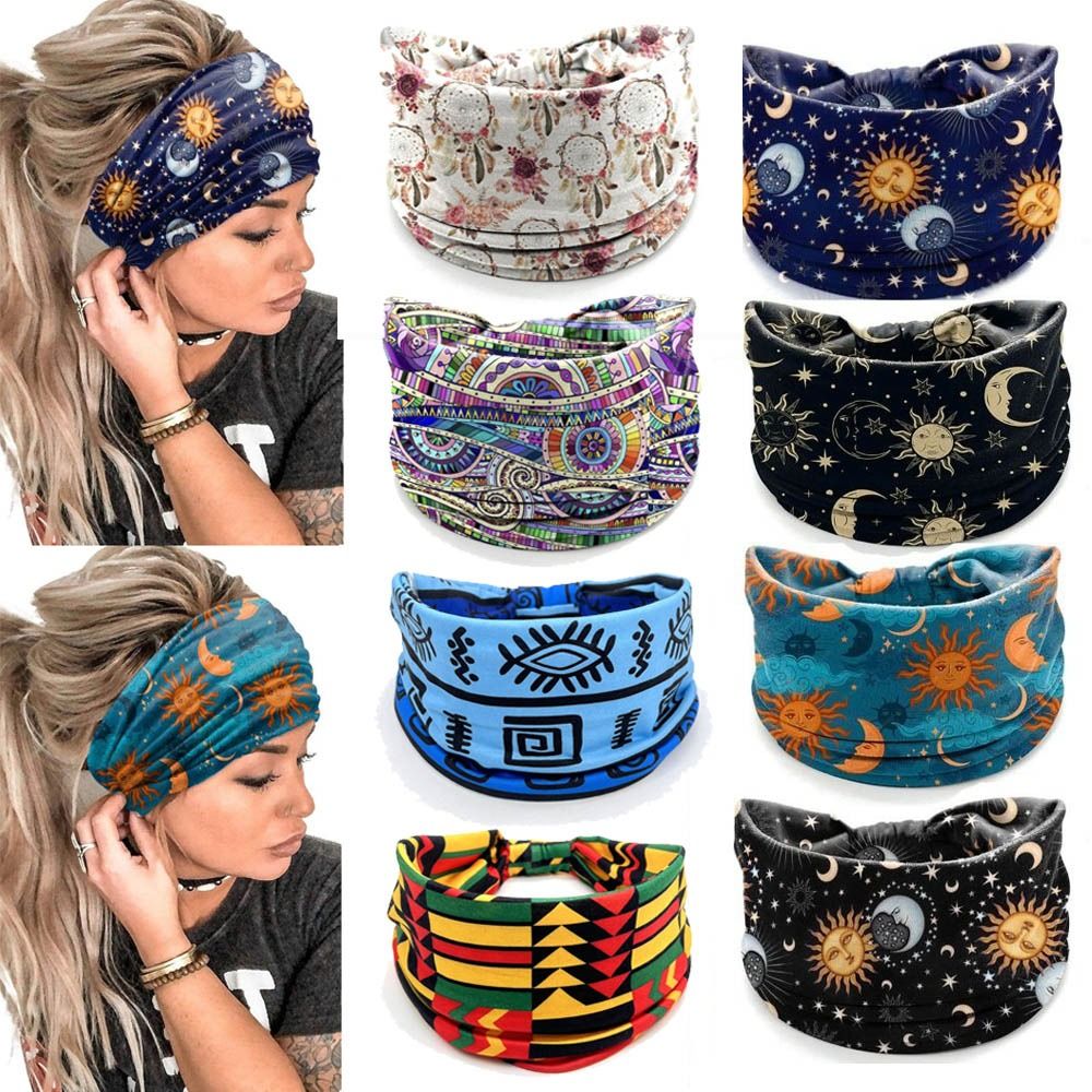 Novas Faixas de Cabelo Elástic - Women'S Yoga Accessories avaliação e preço