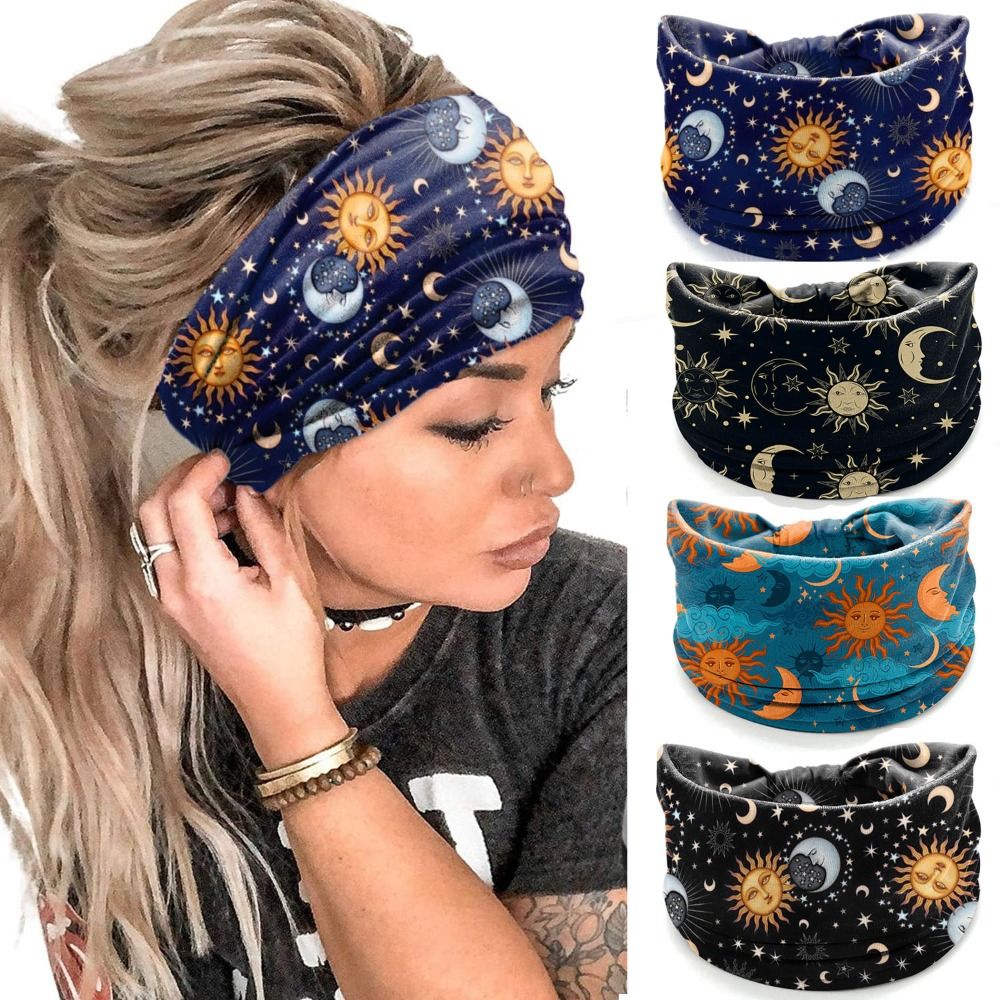 Novas Faixas de Cabelo Elástic - Women'S Yoga Accessories avaliação e preço