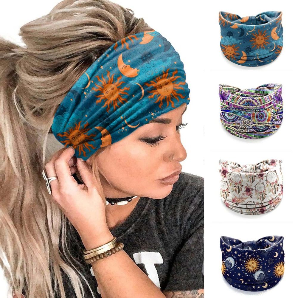 Novas Faixas de Cabelo Elástic - Women'S Yoga Accessories avaliação e preço