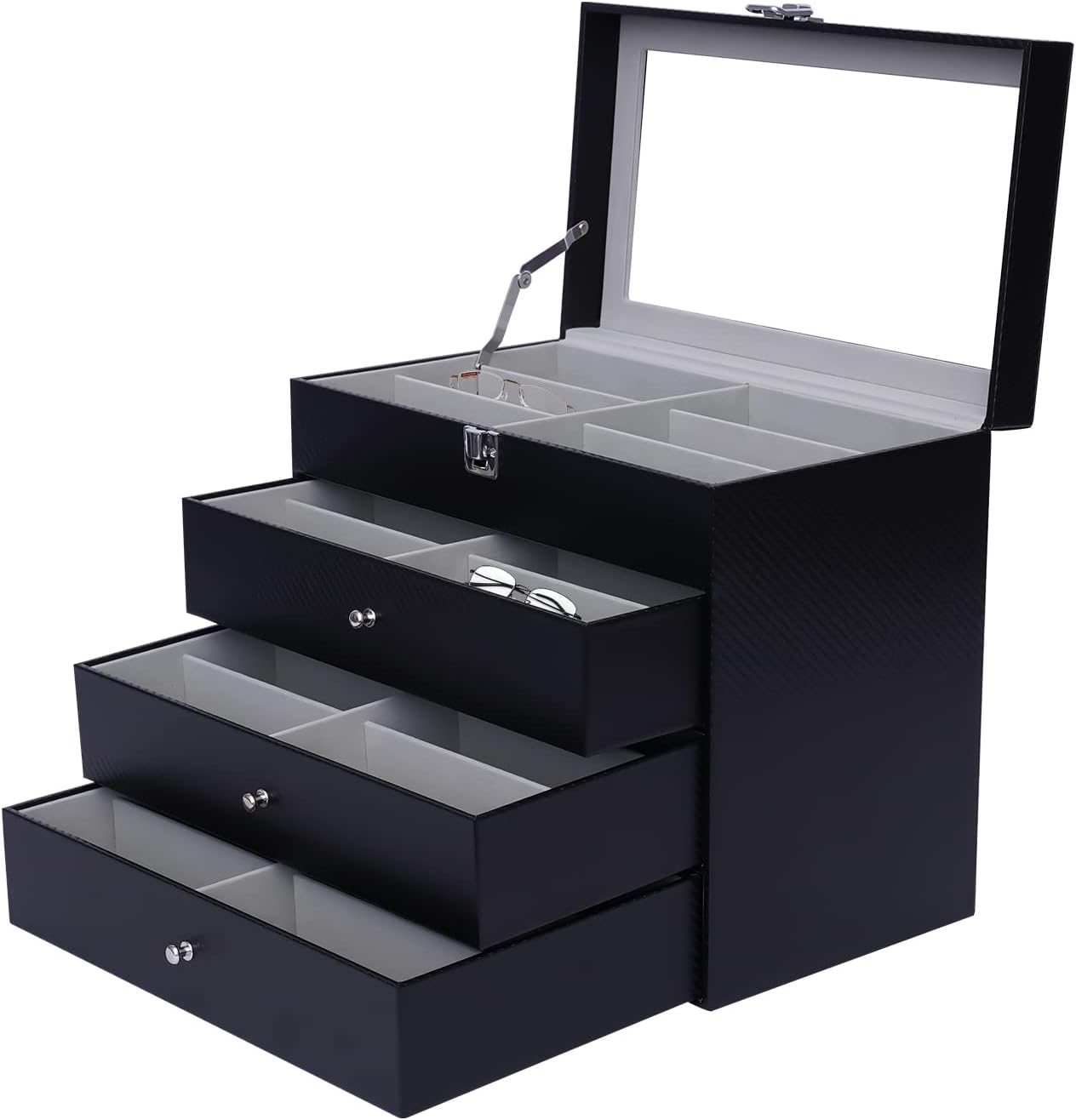 Caixa organizadora de óculos d - Women Accessories List avaliação e preço