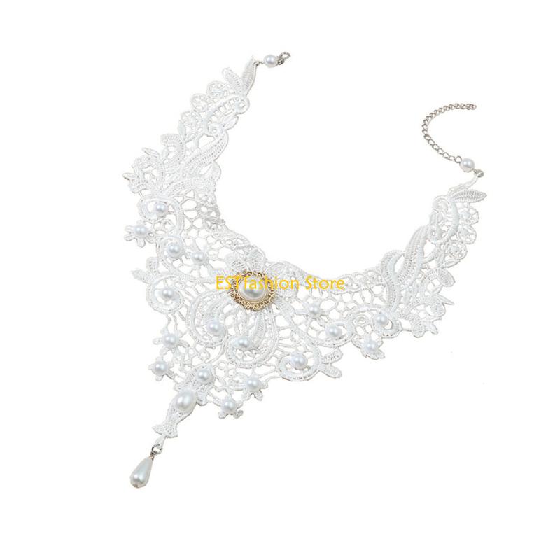 Y5gc gargantilha renda gótica  - Women'S Vampire Accessories avaliação e preço