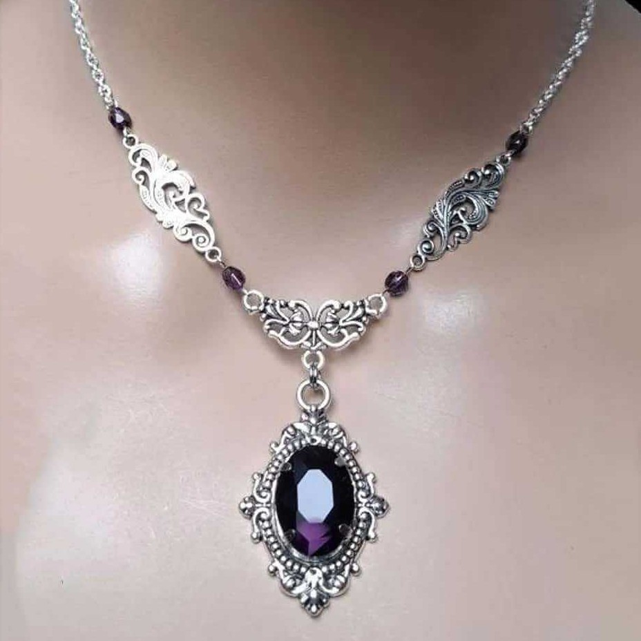 Colar de gota de água mágica r - Women'S Vampire Accessories avaliação e preço