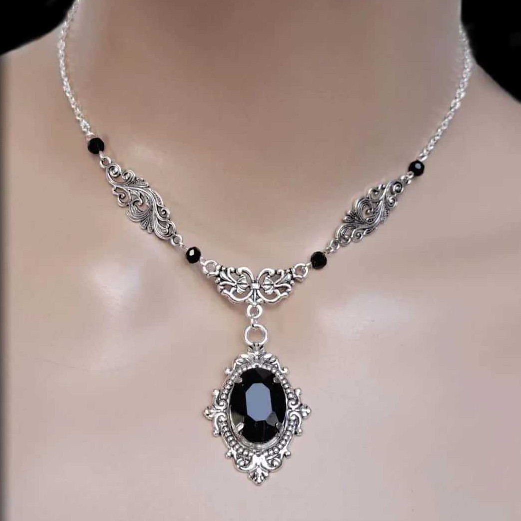 Colar de gota de água mágica r - Women'S Vampire Accessories avaliação e preço