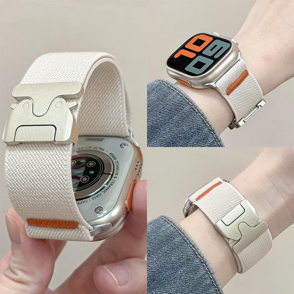 Pulseiras de nylon para apple  - Women Accessories Website avaliação e preço
