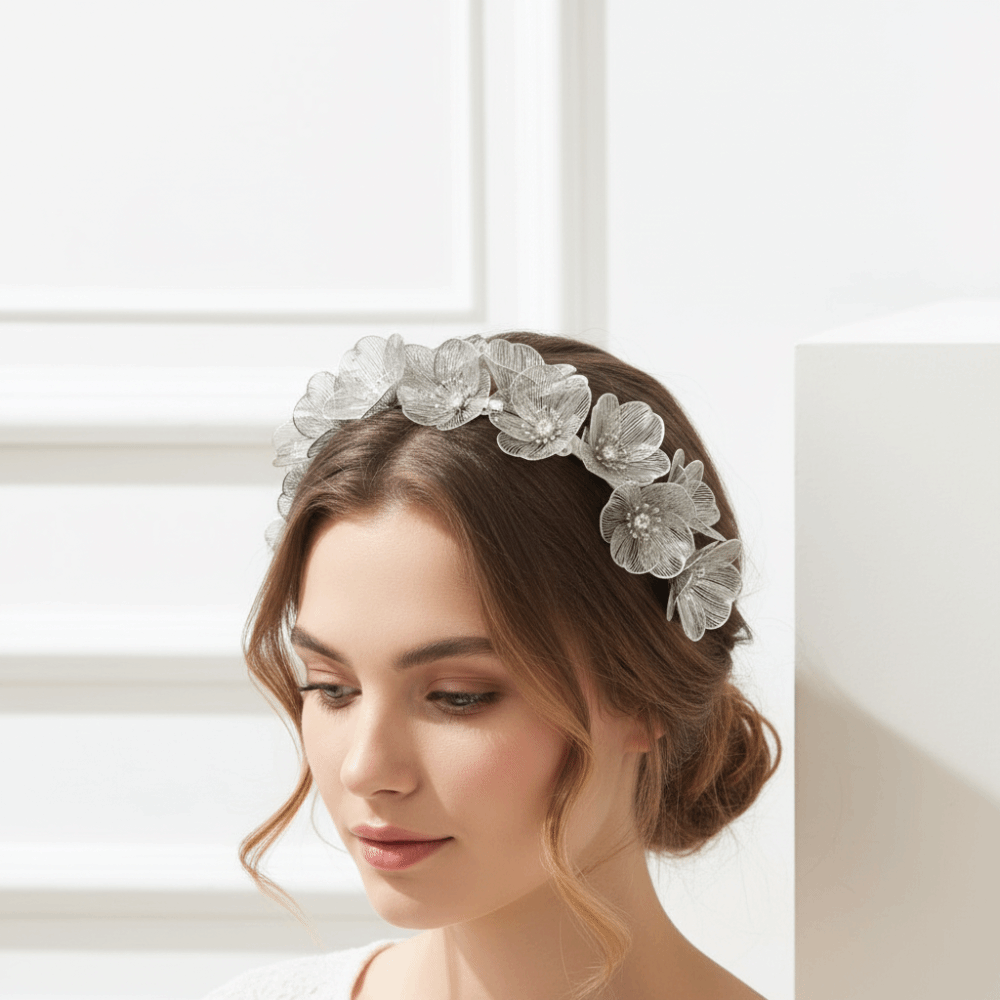 Tiara Elegante de Flor Dourada - Wrap Ring Gold avaliação e preço