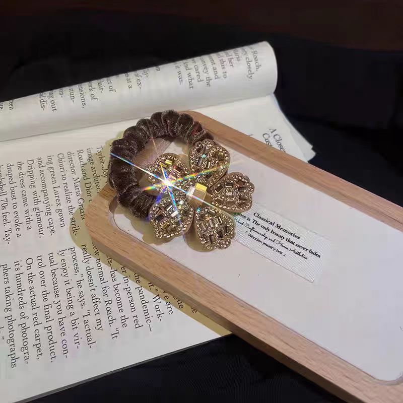 Laço de cabelo de flor de diam - Wrap Ring Gold avaliação e preço