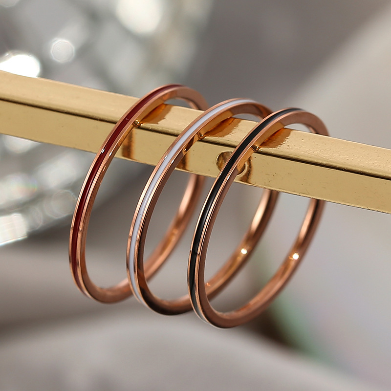 Anel fino de titânio, cor ouro - Wrap Ring Gold avaliação e preço