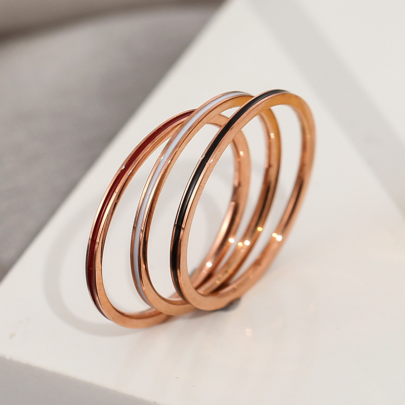 Anel fino de titânio, cor ouro - Wrap Ring Gold avaliação e preço