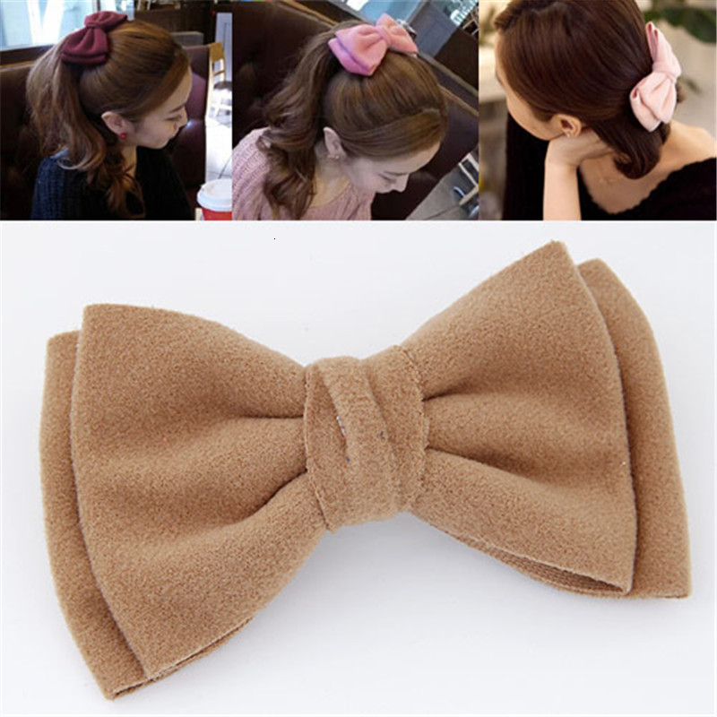 Cor sólida coreano arco grampo - Women'S Accessories Flannels avaliação e preço