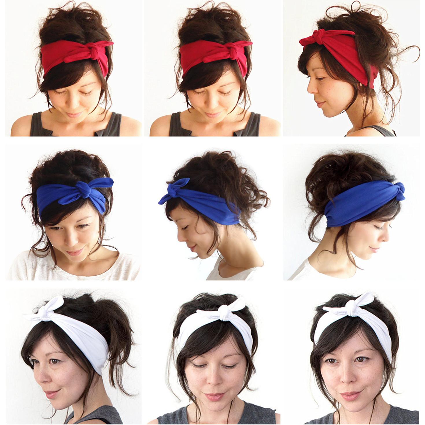 Bonito coelho orelha headbands - Women'S Yoga Accessories avaliação e preço