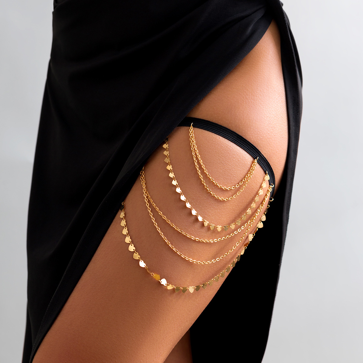 Corrente de Coxa Multicamadas  - Wrap Ring Gold avaliação e preço