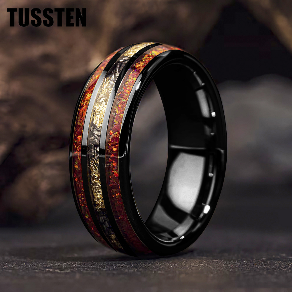Anéis de tungstênio TUSSTEN 6/ - Wrap Ring Gold avaliação e preço