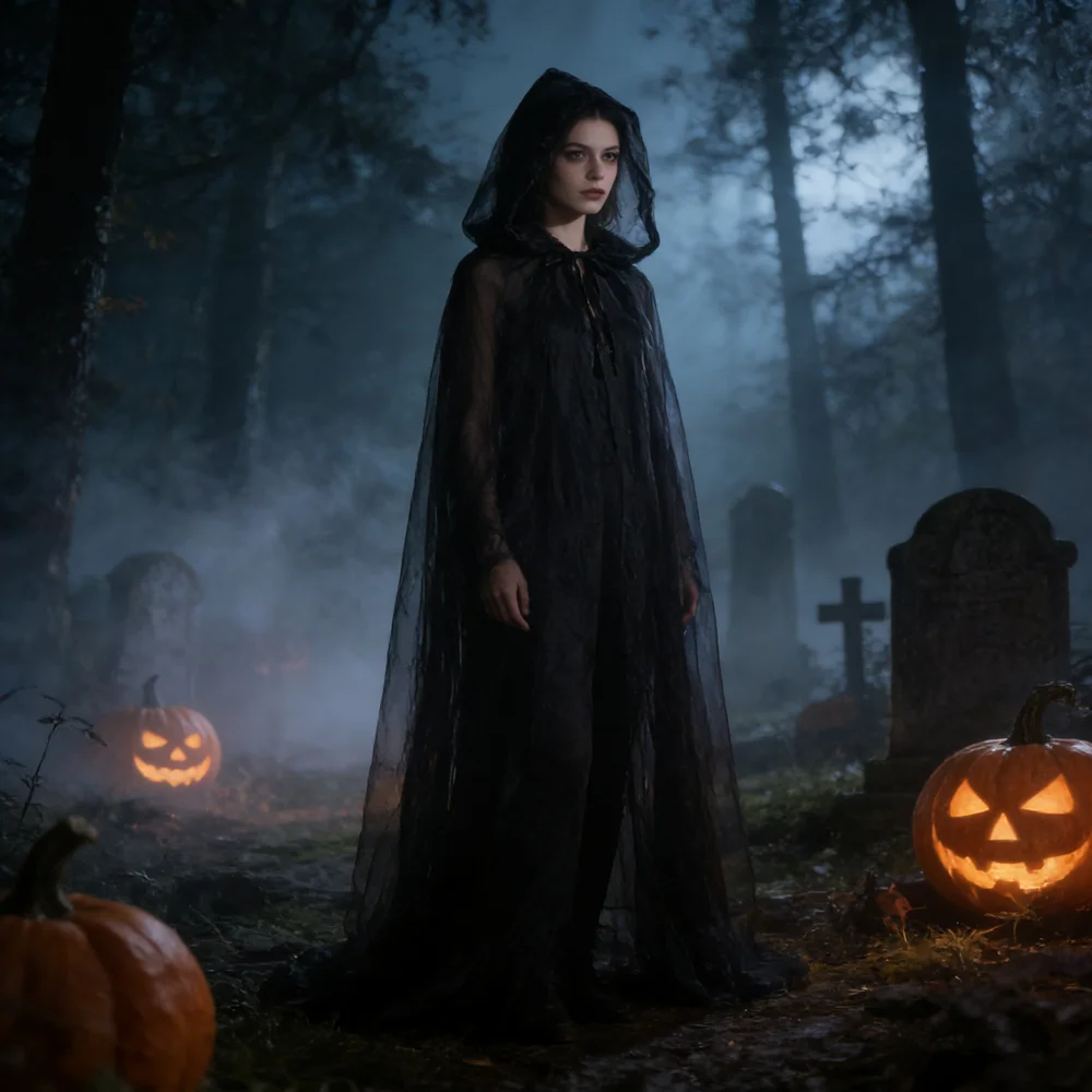 Capa Preta de Noiva, Manto de  - Women'S Vampire Accessories avaliação e preço