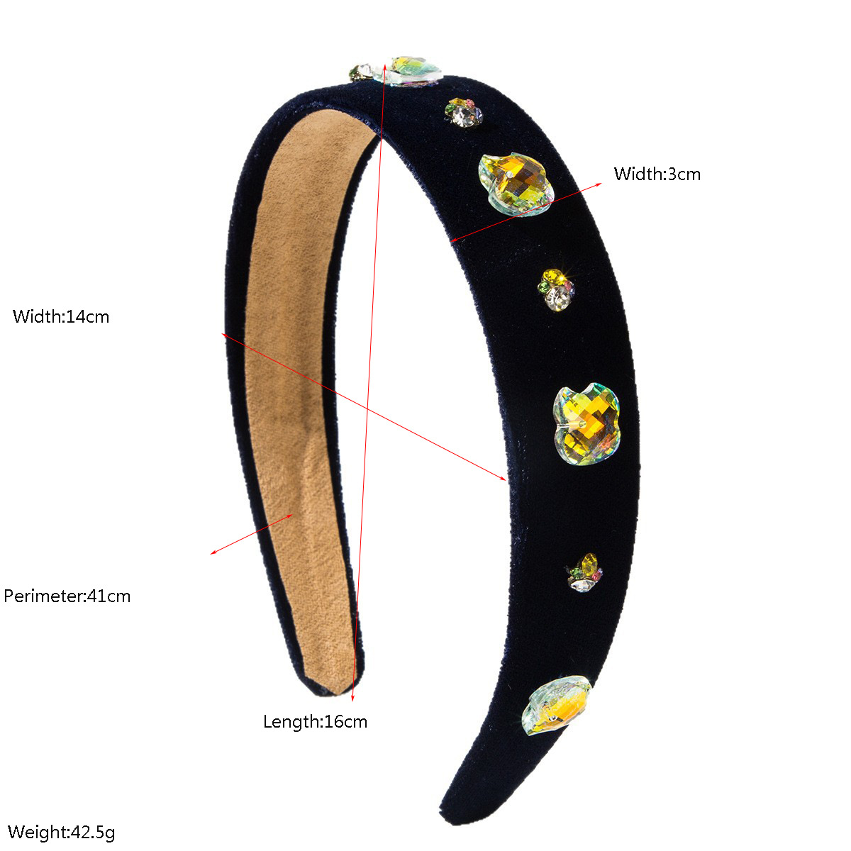 Tiara de flanela com design ba - Women'S Accessories Flannels avaliação e preço