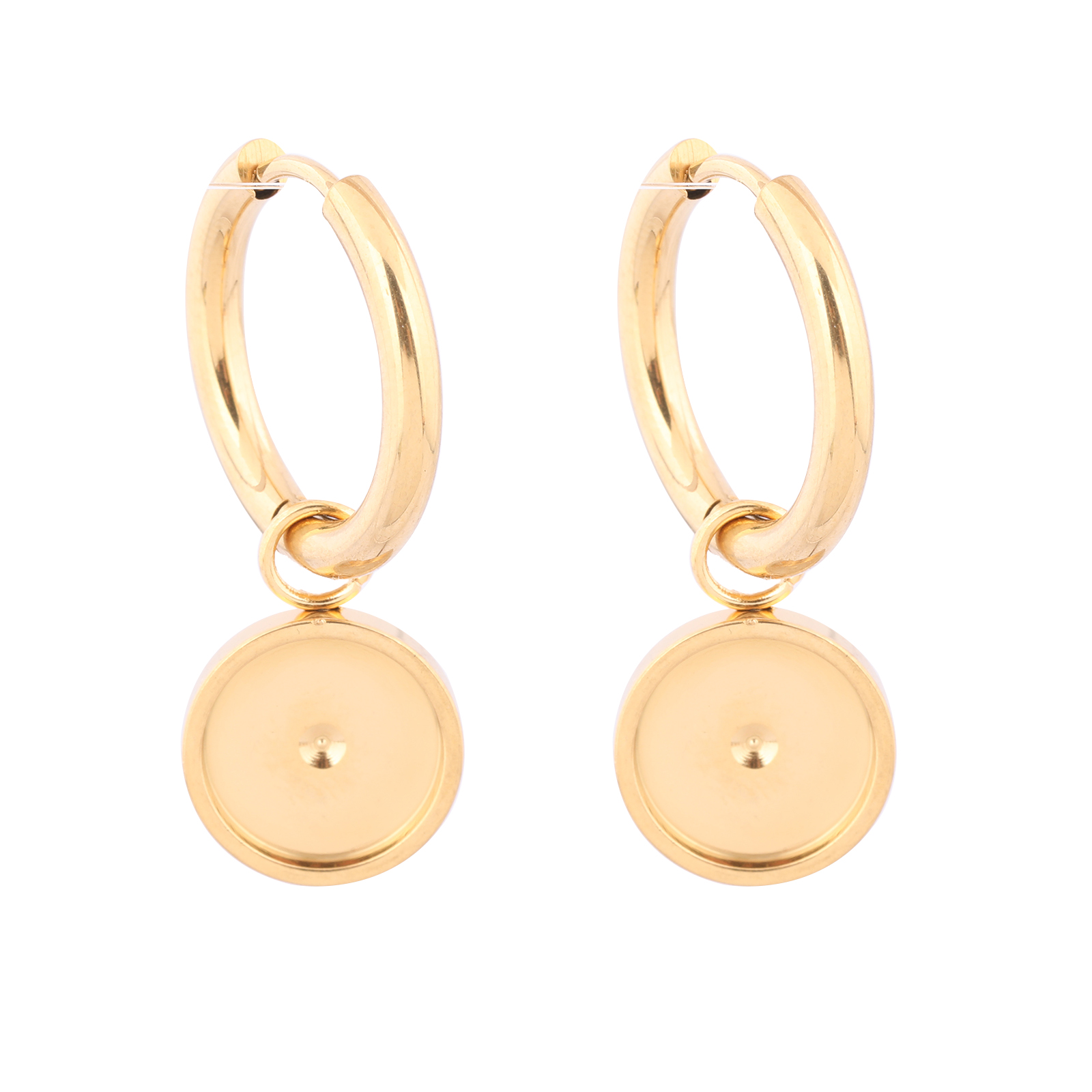 6 Peças de Bases para Brincos  - Wrap Ring Gold avaliação e preço