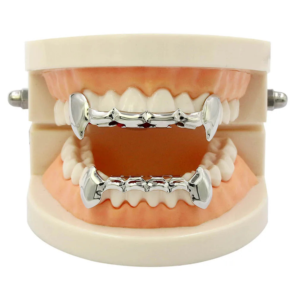 Youngx hip hop vampiro presas  - Women'S Vampire Accessories avaliação e preço